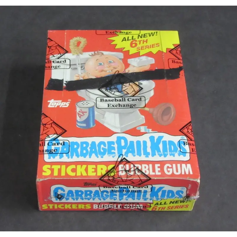1986 Topps Garbage Pail Kids Series 6 Unopened Wax Box (w/o price) (X-Out) (BBCE)