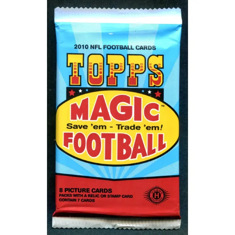 2010 Topps Magic Football Unopened Pack (Hobby) (8)