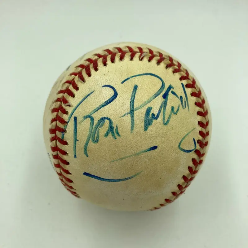 Bob Hegyes "Koufax" Ron Palillo Gabe Kaplan Welcome Back Kotter Signed Baseball