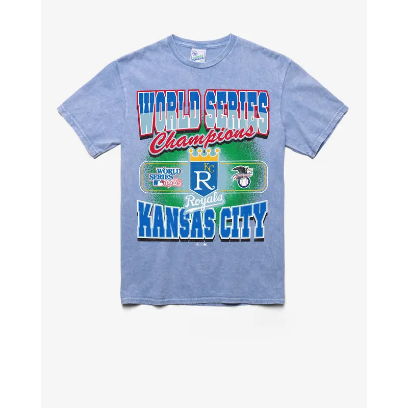 KANSAS CITY ROYALS COOPERSTOWN WORLD SERIES LOCKER VINTAGE '47 TUBULAR TEE