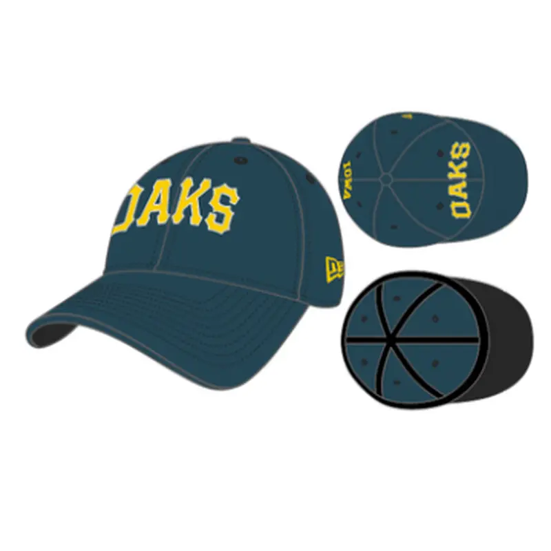Men's Iowa Oaks 3930 Flex Fit Cap-Nvy