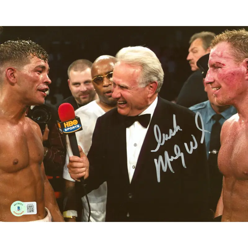 Micky Ward "Irish" Authentic Signed 8x10 Photo Autographed BAS #BJ32702