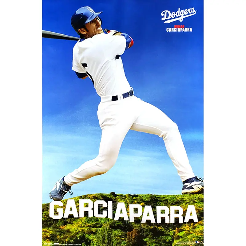 Nomar Garciaparra "Hollywood" Los Angeles Dodgers MLB Action Poster - Costacos 2007