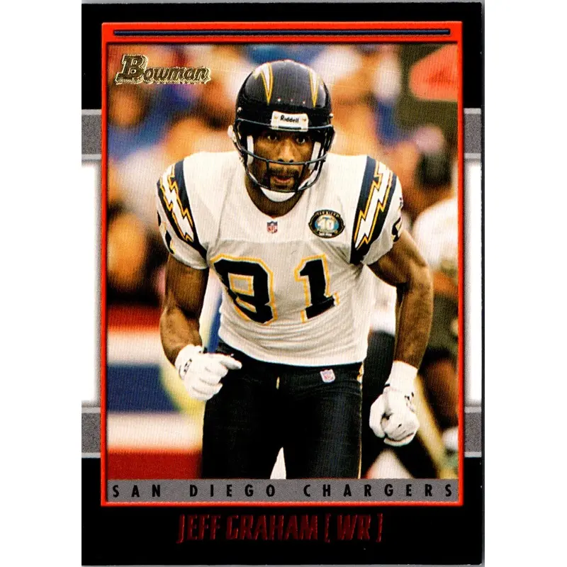 2001 Bowman Jeff Graham #3