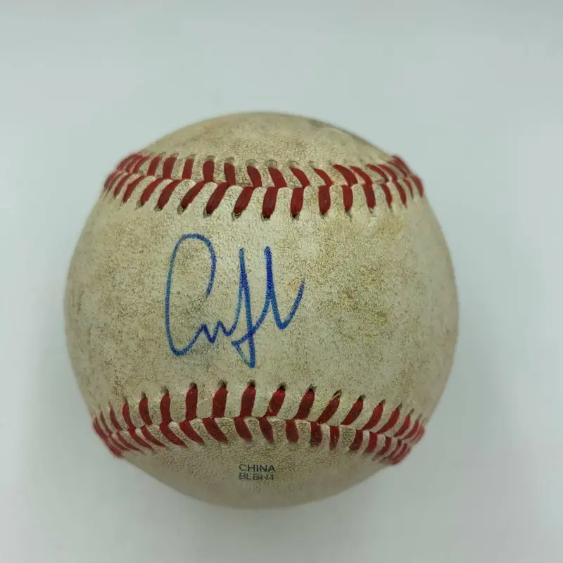 Aaron Judge Pre Rookie Signed 2015 Game Used Minor League Baseball JSA COA