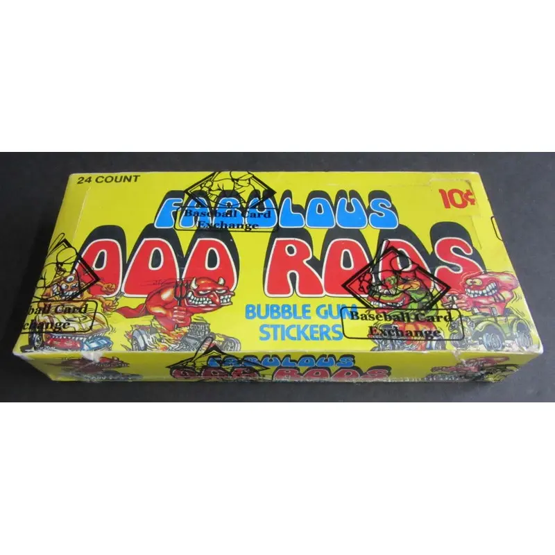 1973 Donruss Fabulous Odd Rods Unopened Wax Box (BBCE)