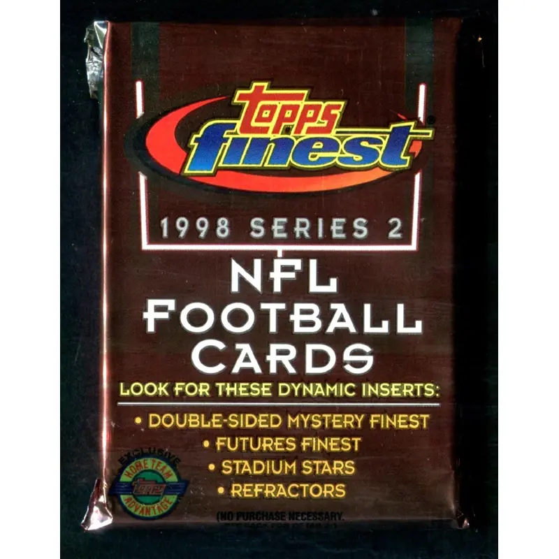 1998 Topps Finest Football Unopened Series 2 Jumbo Pack (HTA) (13)
