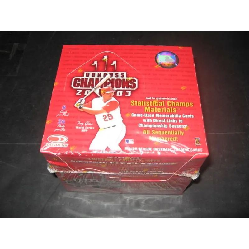 2003 Donruss Champions Baseball Box (Hobby)