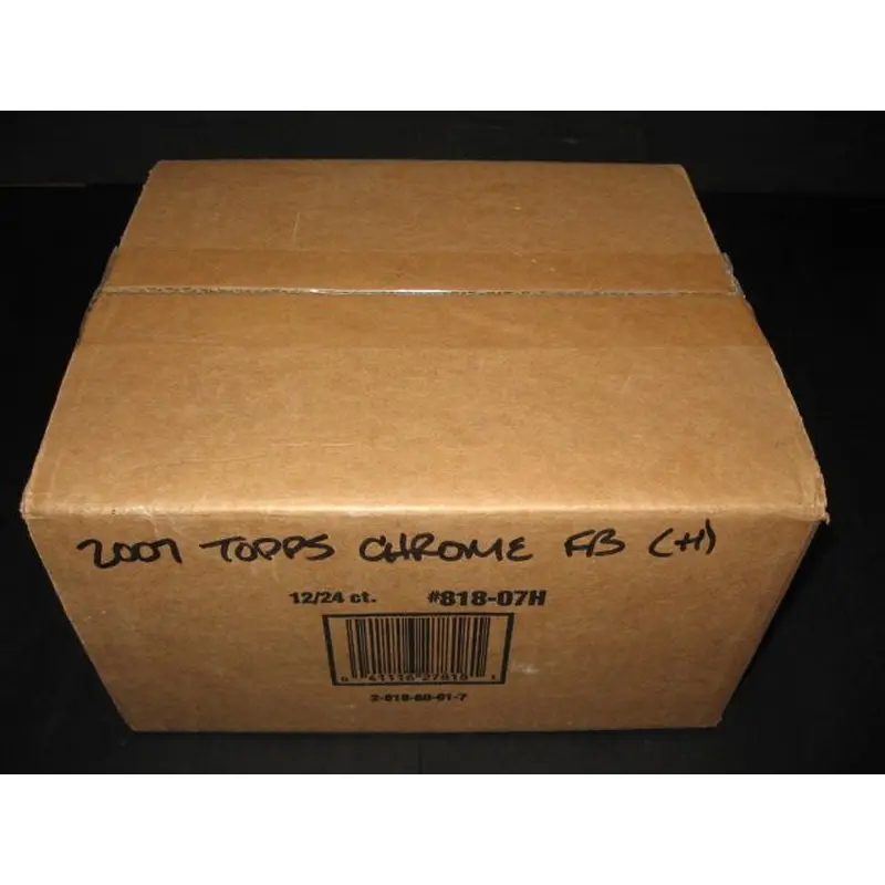 2007 Topps Chrome Football Case (Hobby) (12 Box)