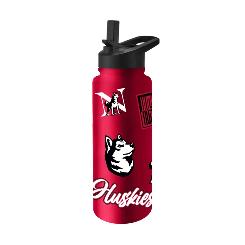 Northeastern U 34oz Dreamweave Quencher Bottle