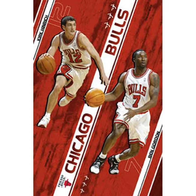 Chicago Bulls "Backcourt Boys" (Kirk Hinrich, Ben Gordon) Poster - Costacos 2005