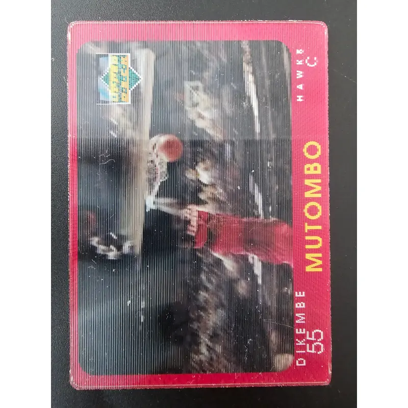 1997-98 Upper Deck Diamond Vision - Dikembe Mutombo #1