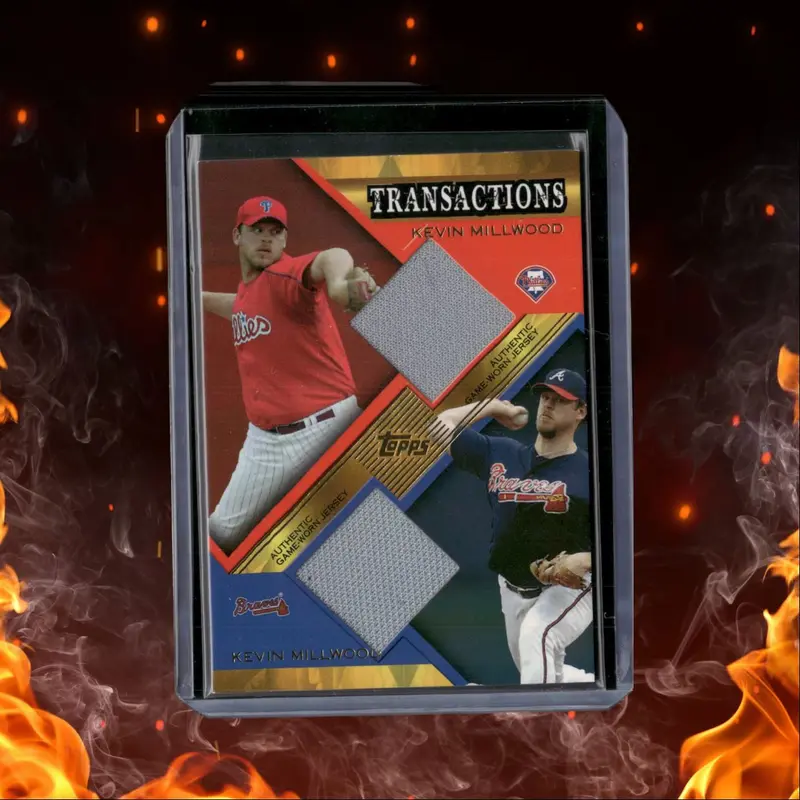2003 Topps Kevin Millwood Transactions Dual Patch #DTT-KM