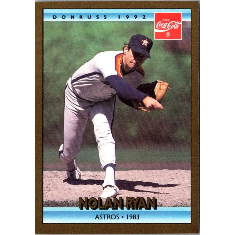 1992 Donruss Coca-Cola Nolan Ryan Nolan Ryan #17