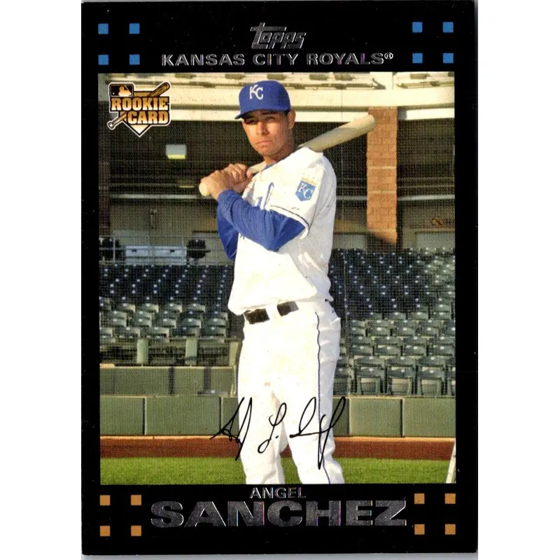 2007 Topps Red Back Angel Sanchez #645