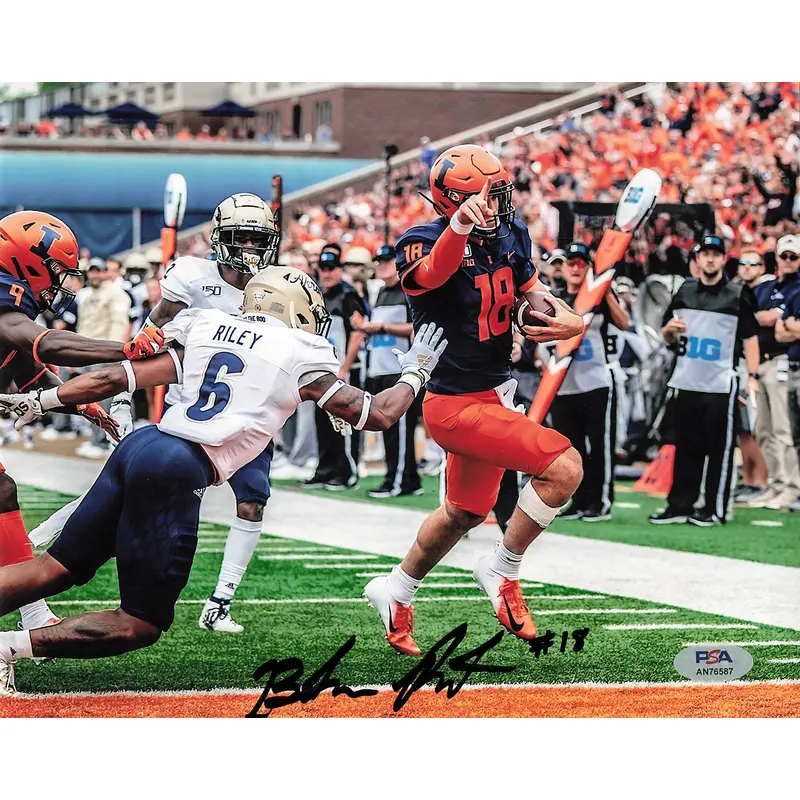 BRANDON PETERS signed 8x10 photo PSA/DNA Illinois Autographed