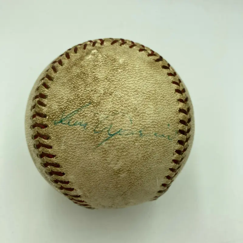 Luis Aparicio Signed 1950's American League Cronin Game Used Baseball JSA COA