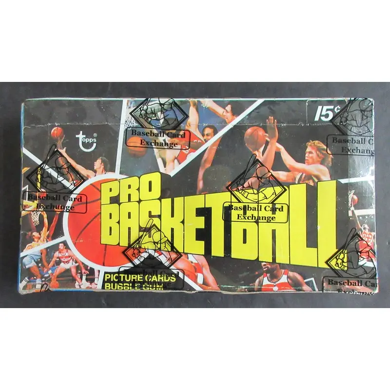 1976/77 Topps Basketball Unopened Wax Box (BBCE) (A13177)