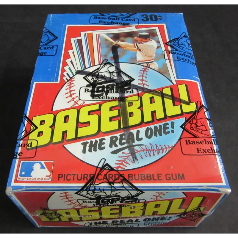 1982 Topps Baseball Unopened Wax Box (BBCE) (X-Out)