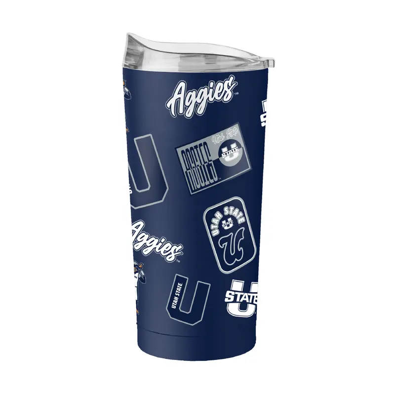 Utah State 20oz Dreamweave Powder Coat Tumbler