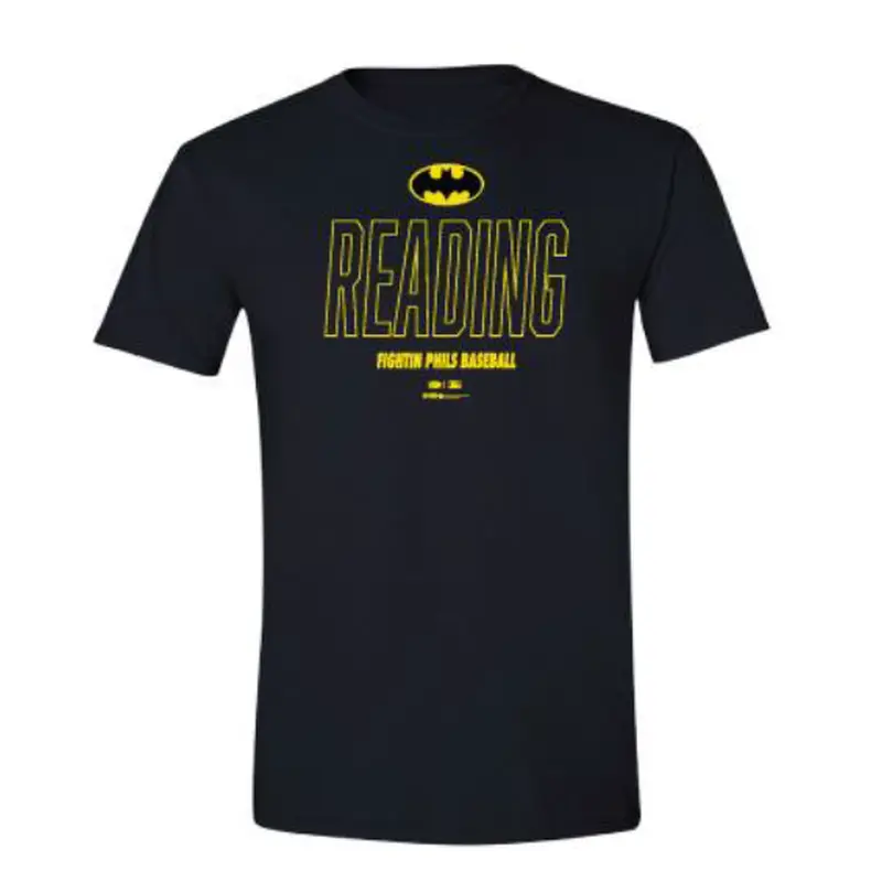 OT Sports Reading Fightin Phils Youth Batman Tee