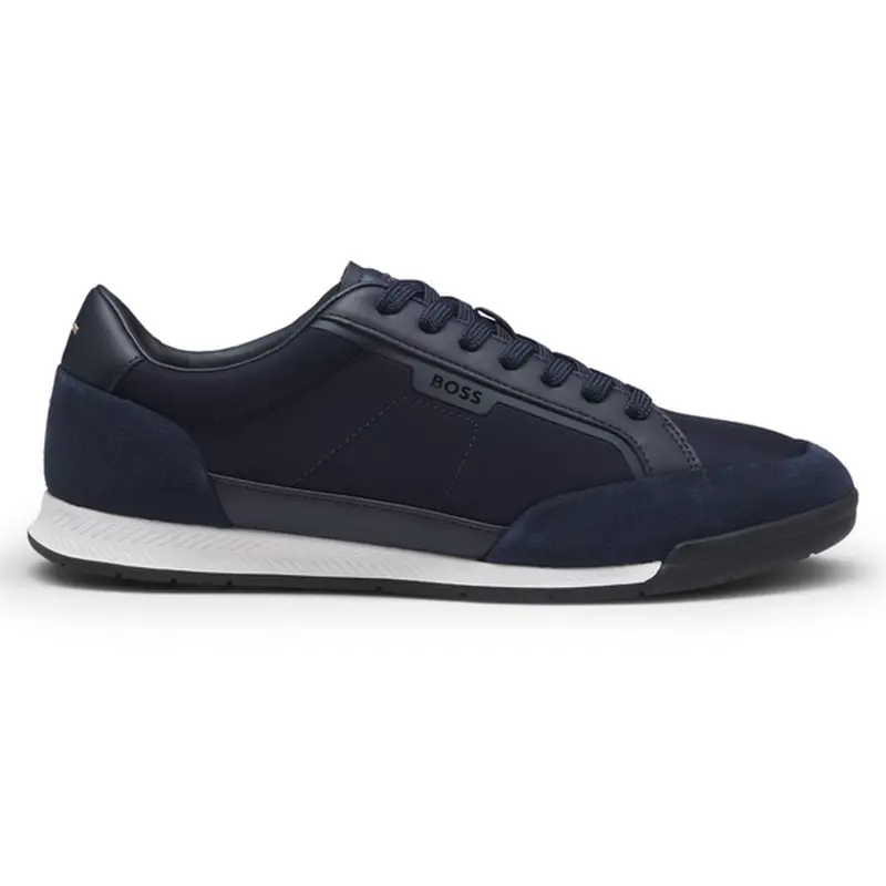 HUGO BOSS MENS SHOES DARK BLUE NITAN TXSD 50548864401