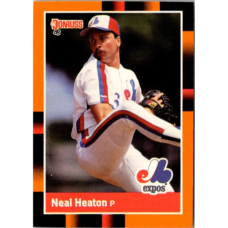 1988 Donruss Baseball's Best Neal Heaton #124