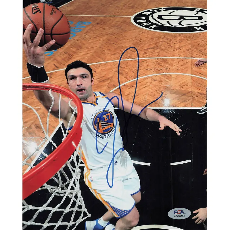 Zaza Pachulia signed 8x10 photo PSA/DNA Autographed Golden State Warriors