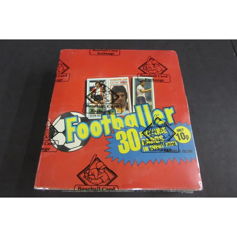 1981 Topps English League Footballer (Soccer) Unopened Wax Box (BBCE)