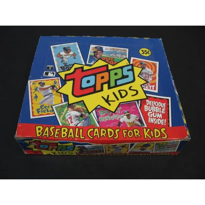 1992 Topps Kids Baseball Box