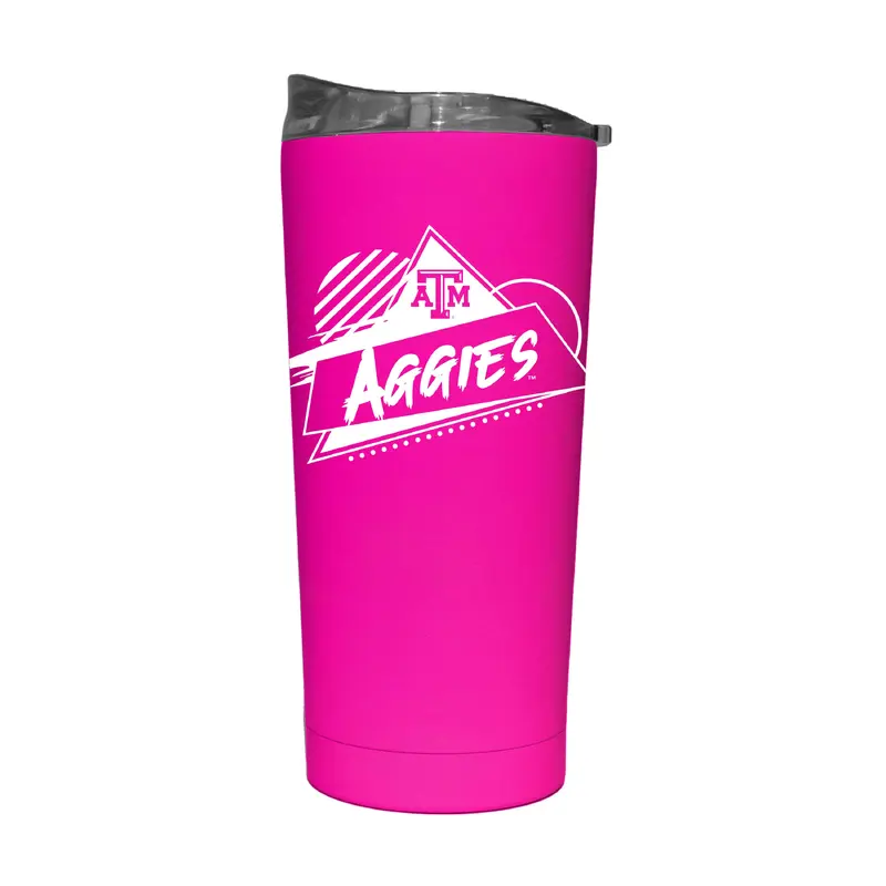 Texas A&M 20oz Electric Rad Soft Touch Tumbler