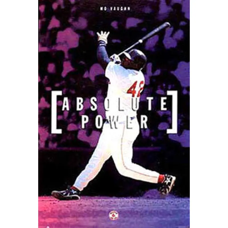 Mo Vaughn "Absolute Power" Boston Red Sox MLB Action Poster - Costacos 1997