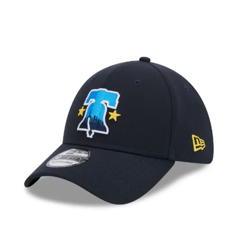 New Era 39Thirty Philadelphia Phillies City Connect Navy Stretch Fit