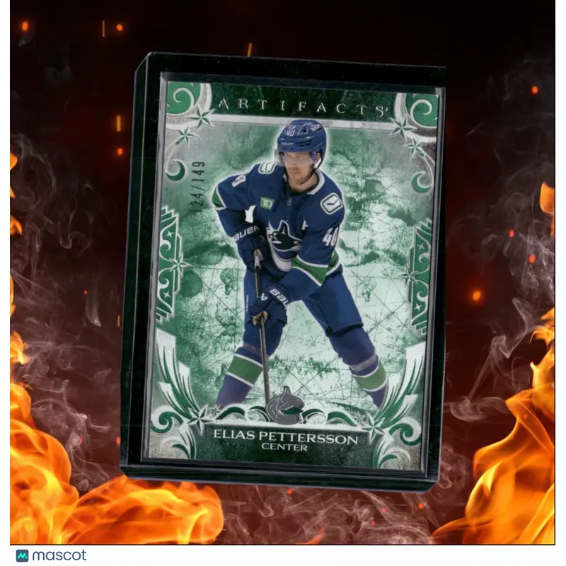 2024-25 Upper Deck Artifacts Elias Pettersson Emerald #128