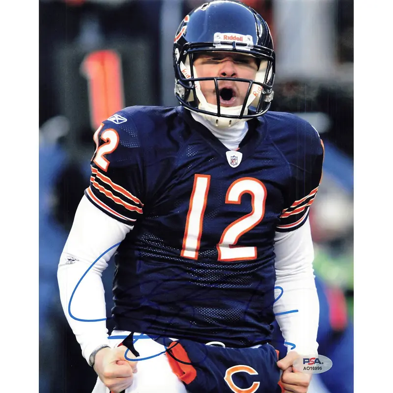 CALEB HANIE Signed 8x10 photo PSA/DNA Chicago Bears Autographed
