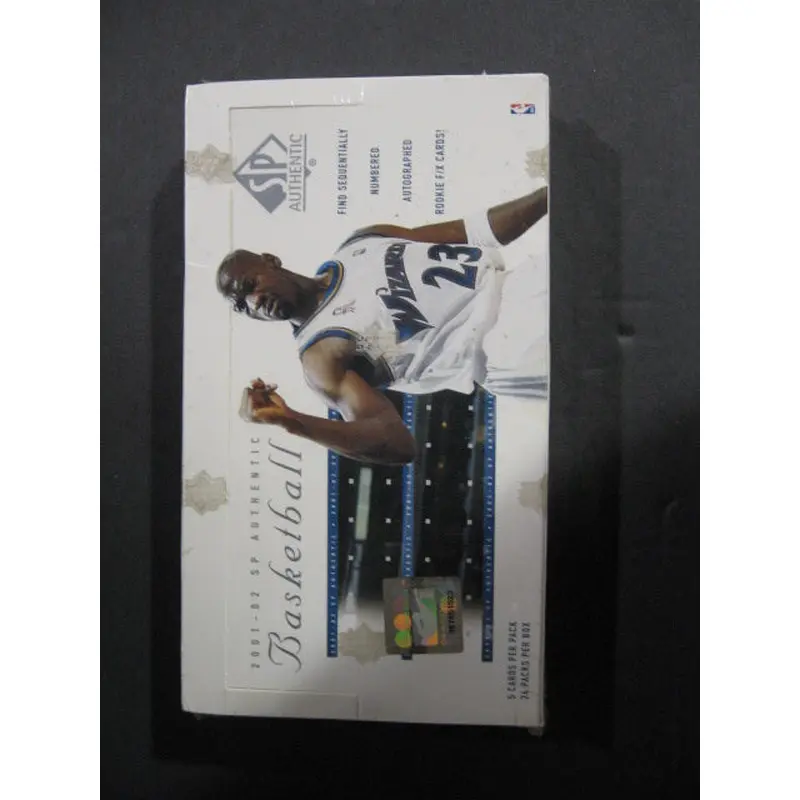 2001/02 Upper Deck SP Authentic Basketball Box (Hobby)