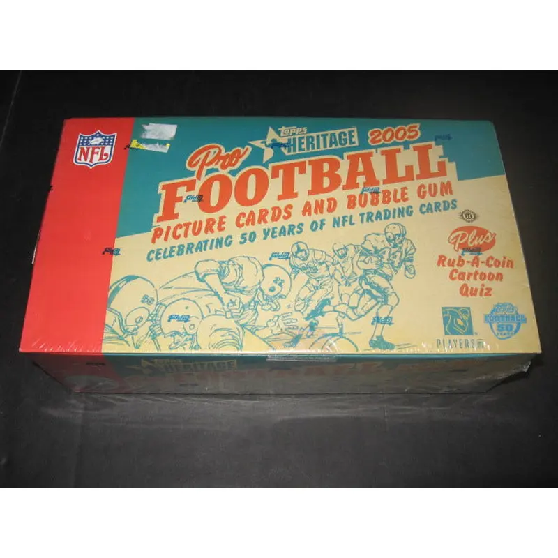 2005 Topps Heritage Football Box (Hobby)