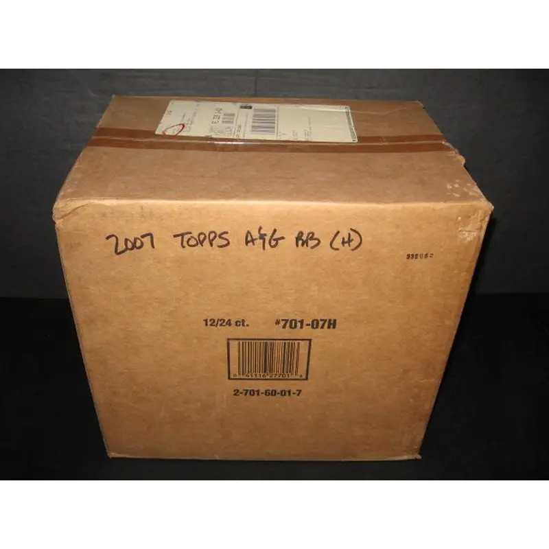 2007 Topps Allen & Ginter Baseball Case (Hobby) (12 Box)