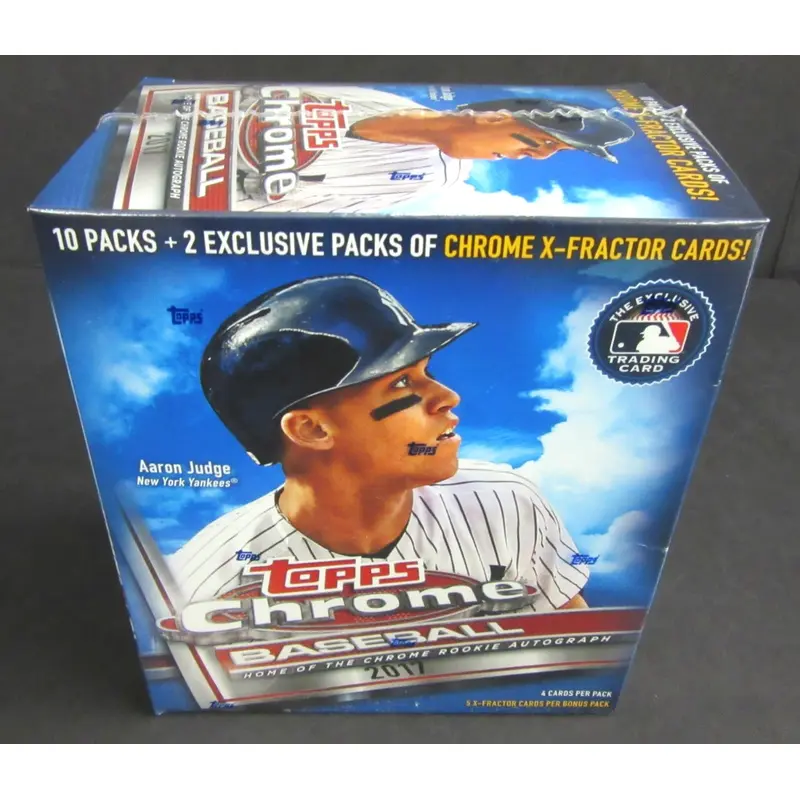 2017 Topps Chrome Baseball Mega Box (10/4)