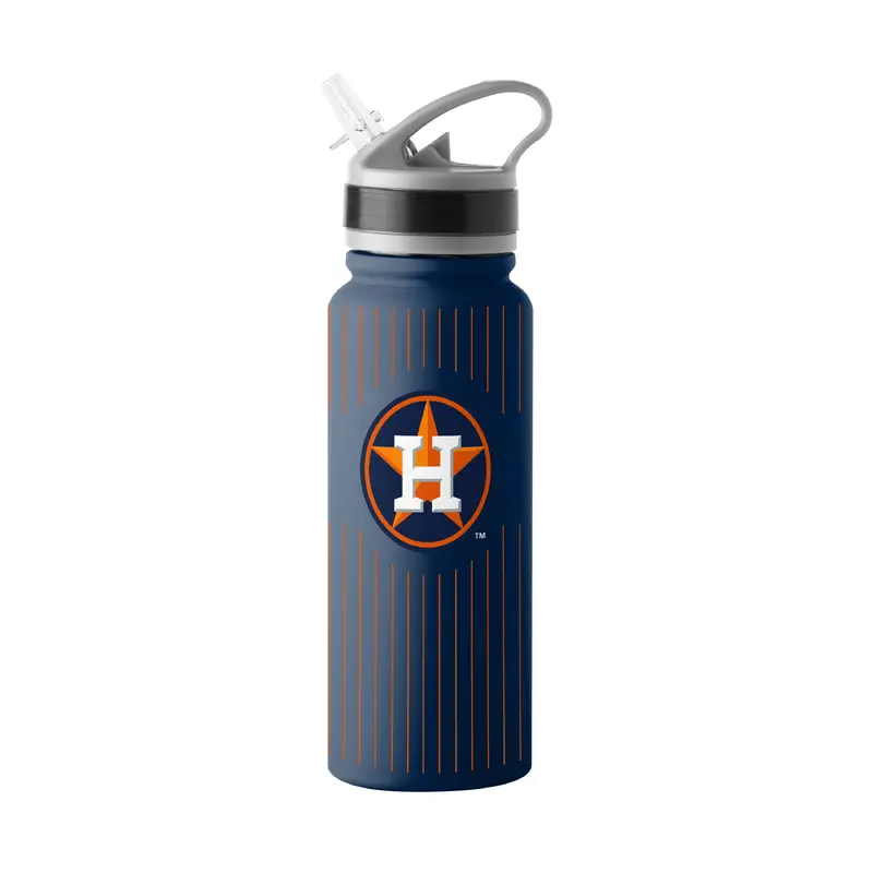 Houston Astros 25oz Pinstripes SingleWall FlipTop Bottle