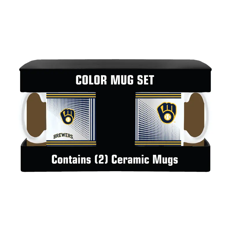 Milwaukee Brewers Hero MUG SET HERO - 2pk