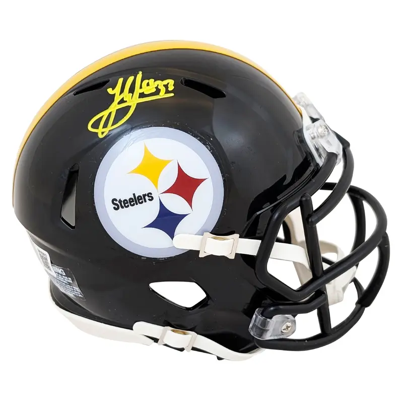 Steelers Jack Sawyer Authentic Signed Speed Mini Helmet BAS Witnessed