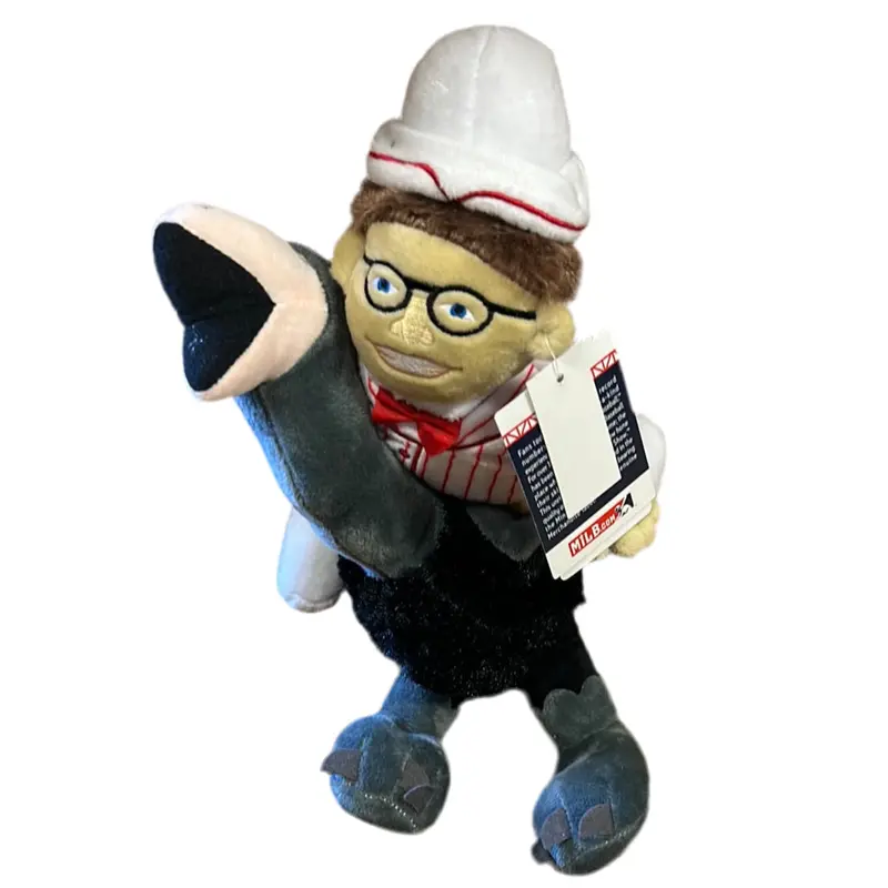 Crazy Hot Dog Vendor Plush Toy