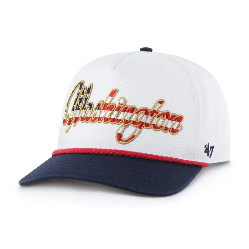 WASHINGTON COMMANDERS PATRIOTIC OVERHAND '47 HITCH RF RELAXED FIT