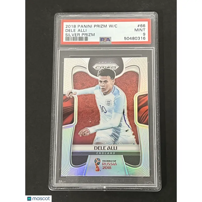 2018 Panini Prizm World Cup #66 Dele Alli PSA 9