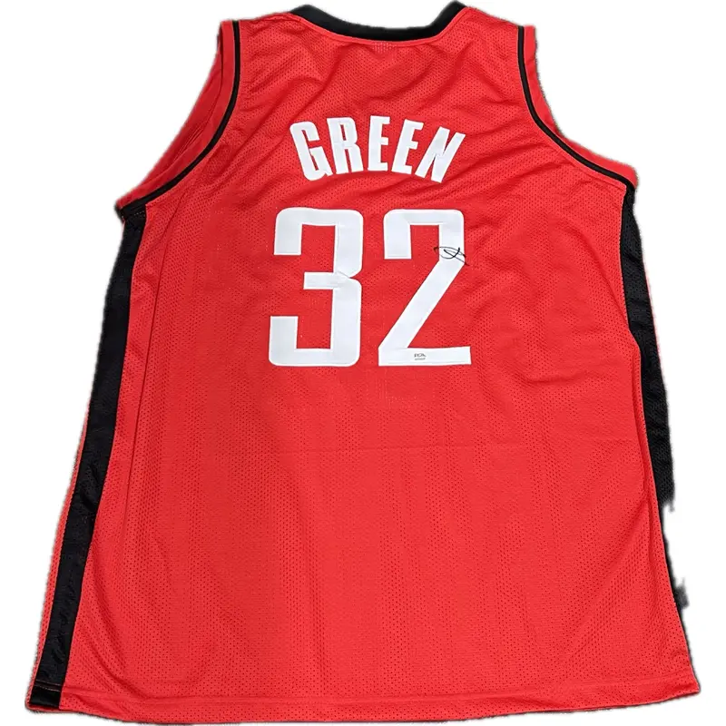 Jeff Green Signed Jersey PSA/DNA Houston Rockets Autographed