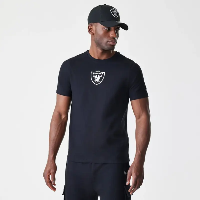 Las Vegas Raiders NFL Logo Black T-Shirt