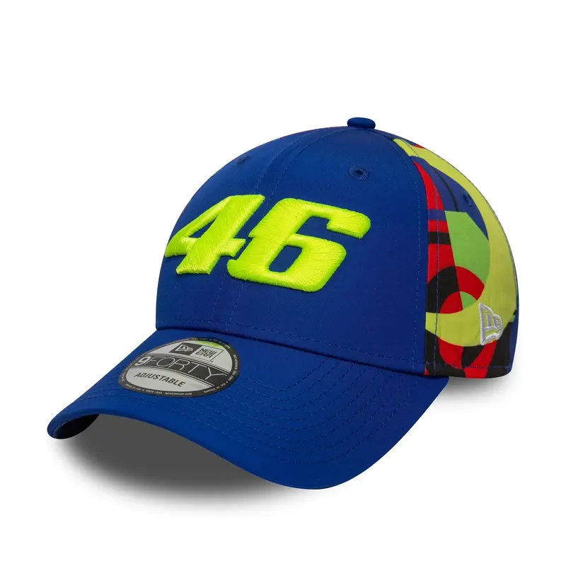 VR46 Vale Fanwear Dark Blue 9FORTY M-Crown Adjustable Cap