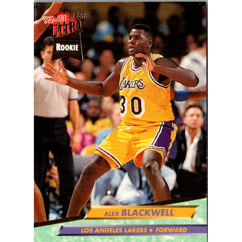 1992 Ultra Alex Blackwell #285 Rookie