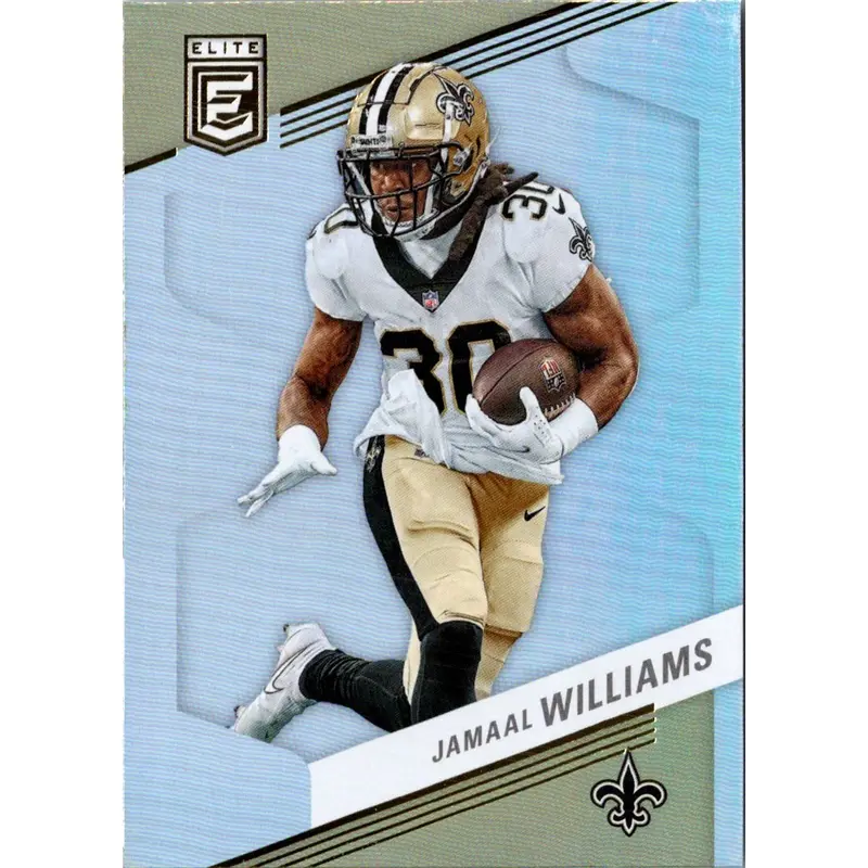 2023 Donruss Elite Green Disco Jamaal Williams #46